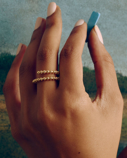 Spiral Textured Ring