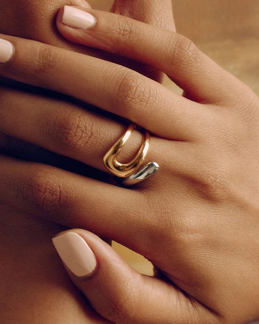 Two-tone Band Ring