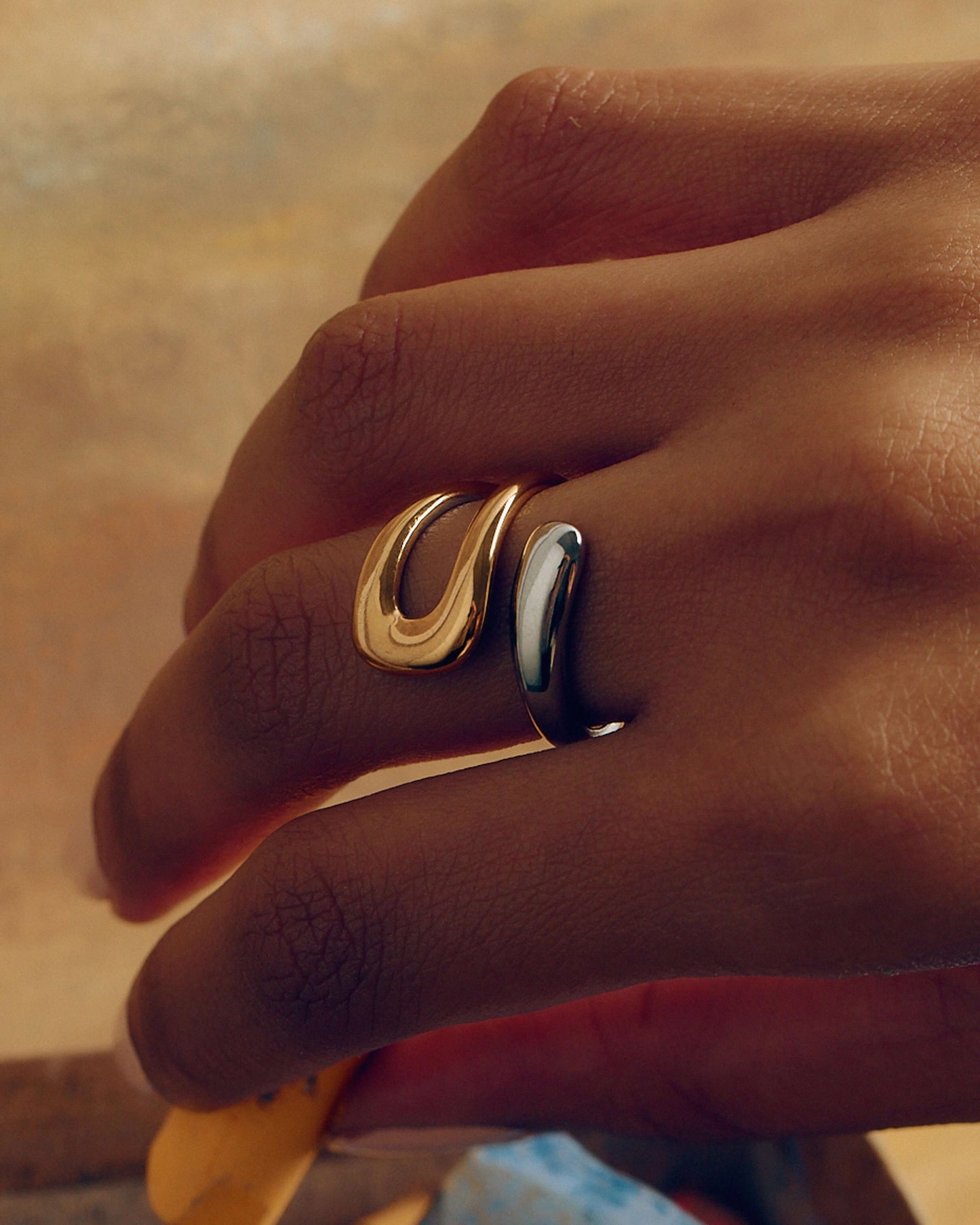 Two-tone Band Ring