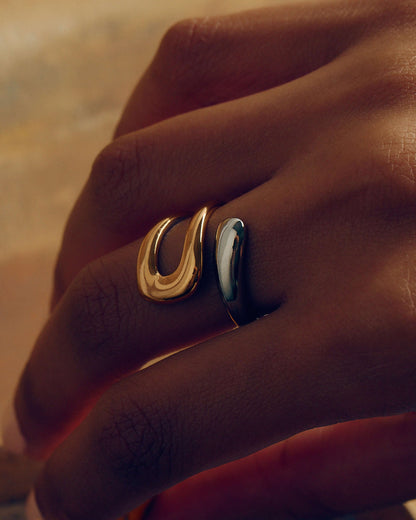 Two-tone Band Ring