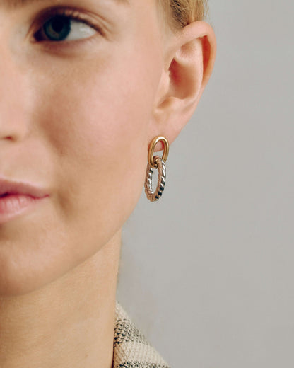 Two-tone Drop Studs