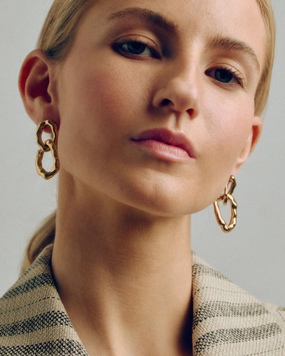 Chain Link Drop Earrings