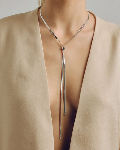 Long Knot Necklace