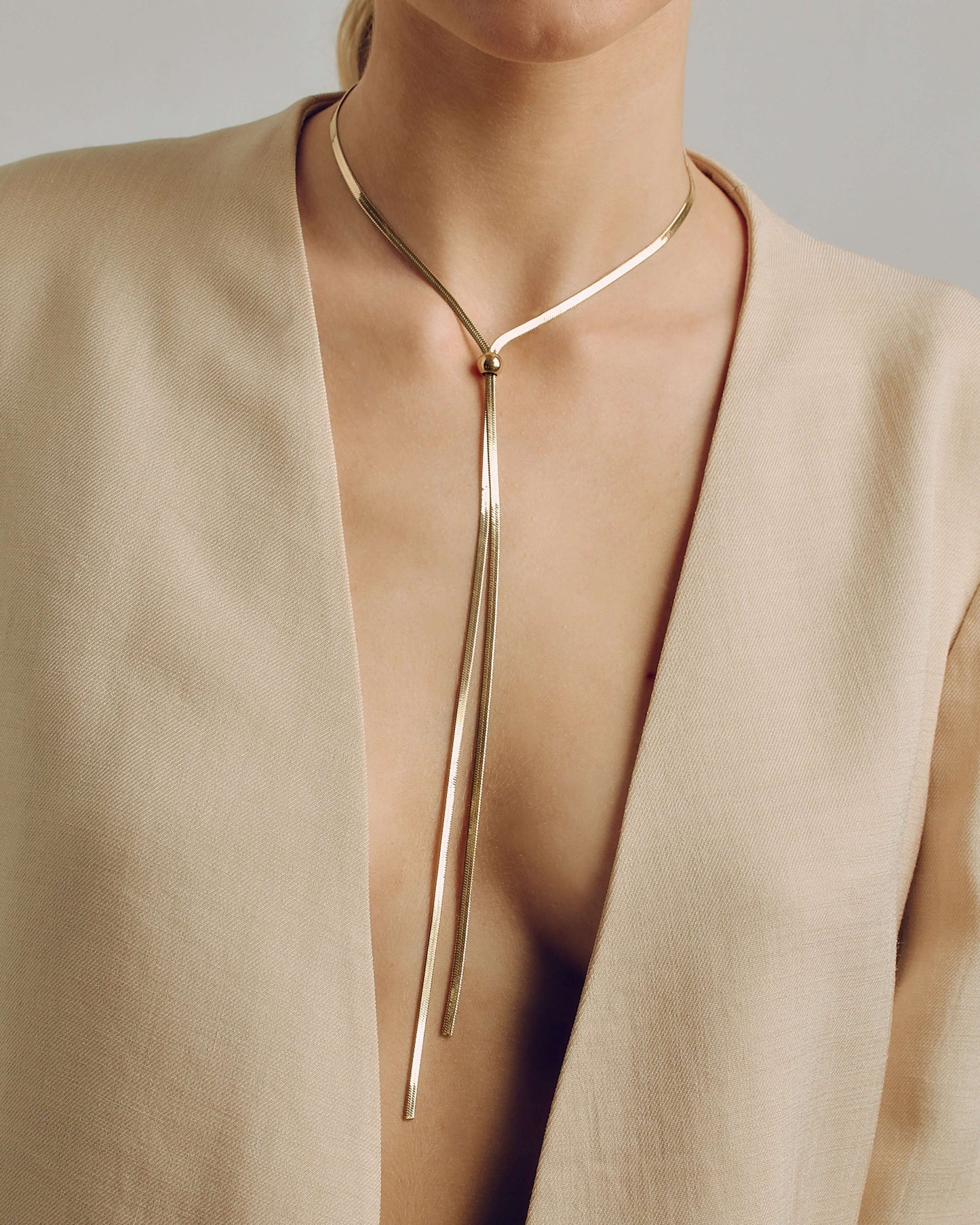 Long Knot Necklace