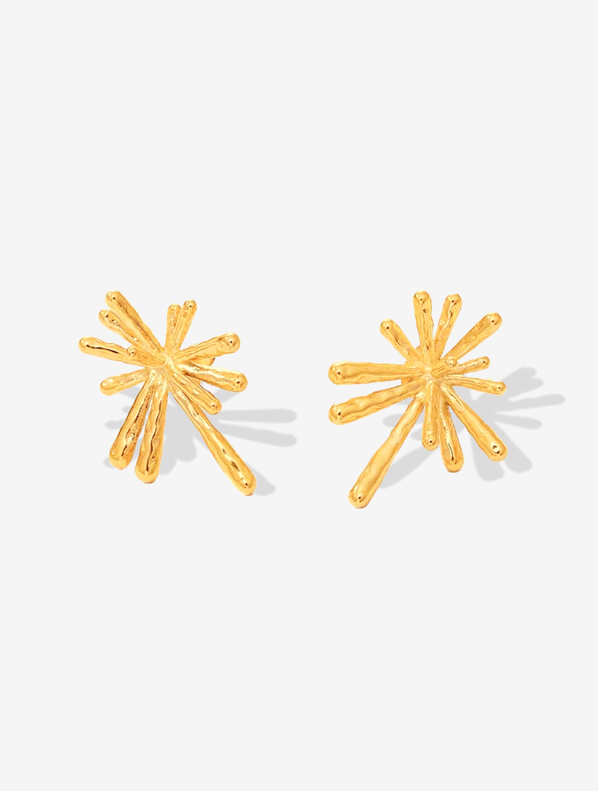 Chunky Studs Earrings | Sun Rays Studs Earrings | RRule