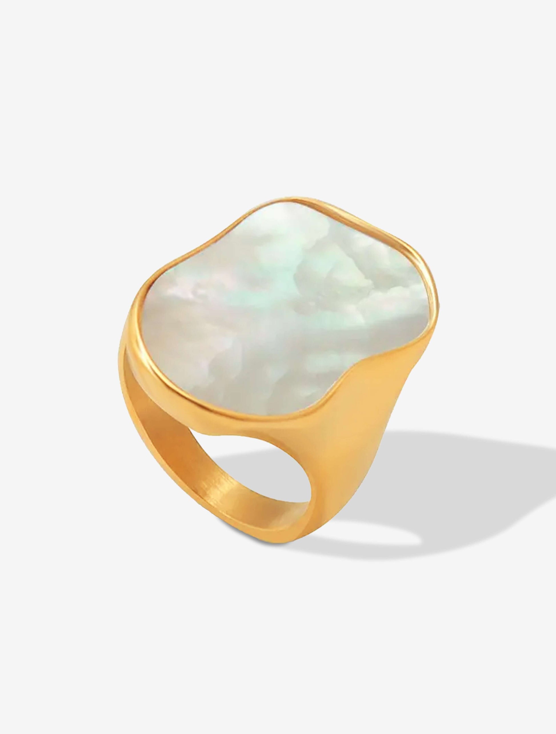 Mother Pearl Ring | Oval Pearl Ring | RRule