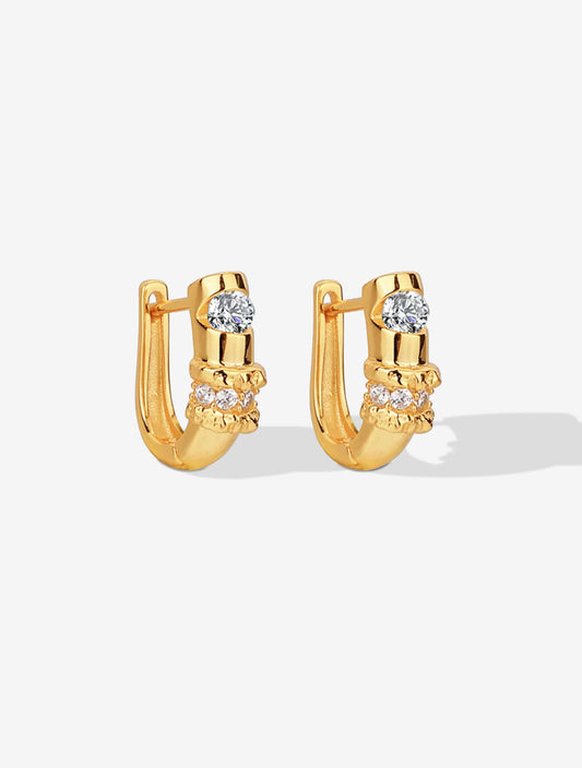 Erin Diamond Hoops | Erin Diamond Hoops Earrings | RRule