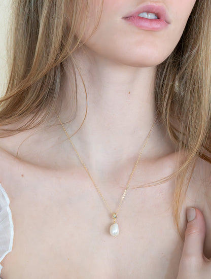 Adelle Pearl Necklace